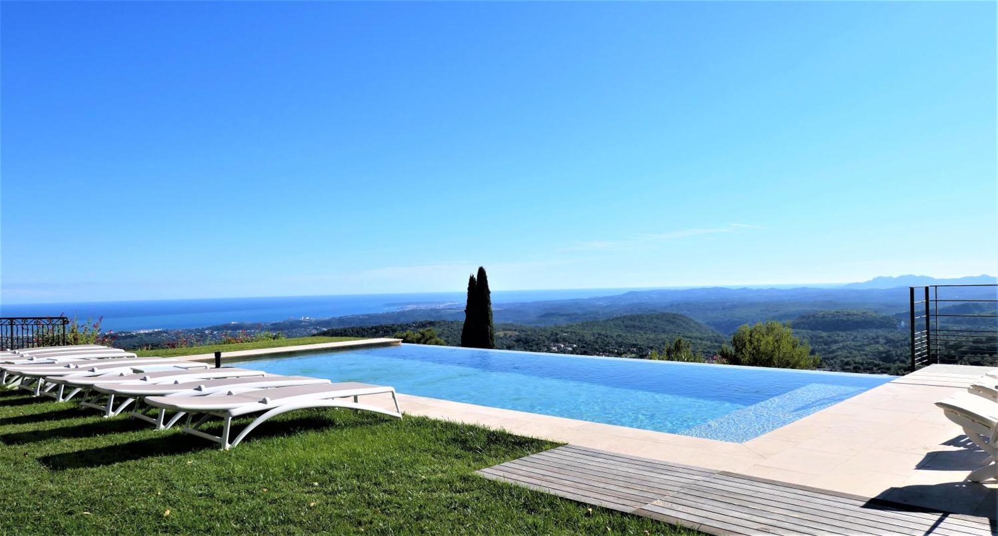 Bed and Breakfast La Bastide Des Pins Vence Esterno foto